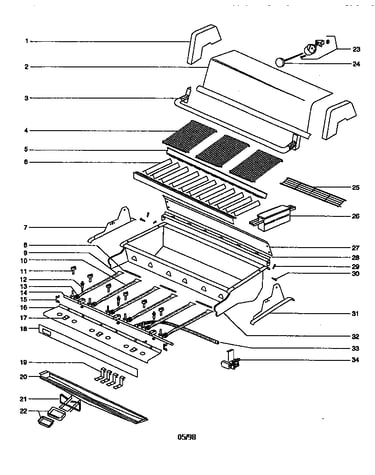 Summit 675 cooking module