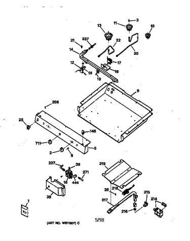 Gas & burner parts