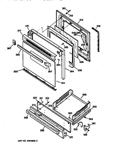 Door & drawer parts
