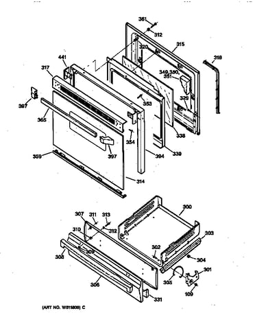 Door & drawer parts
