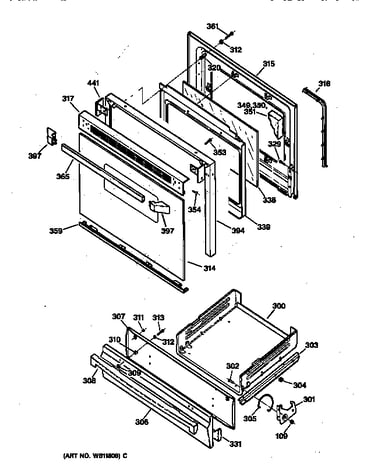 Door & drawer parts