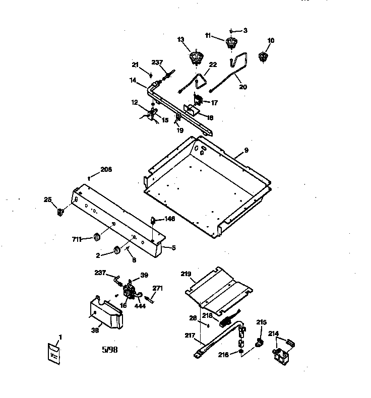 Gas & burner parts