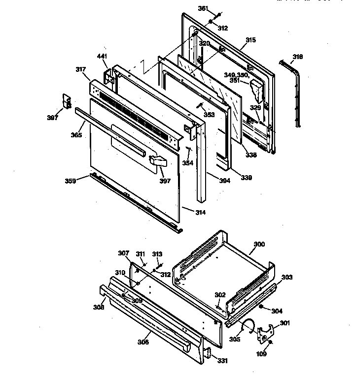 Door & drawer parts