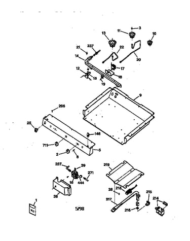 Gas & burner parts