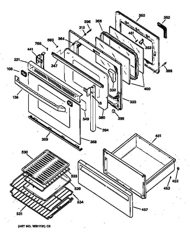 Door & drawer parts