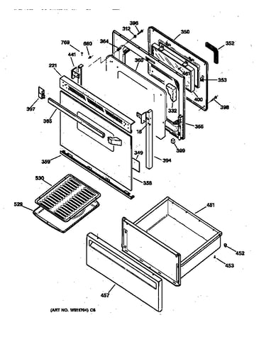 Door & drawer parts
