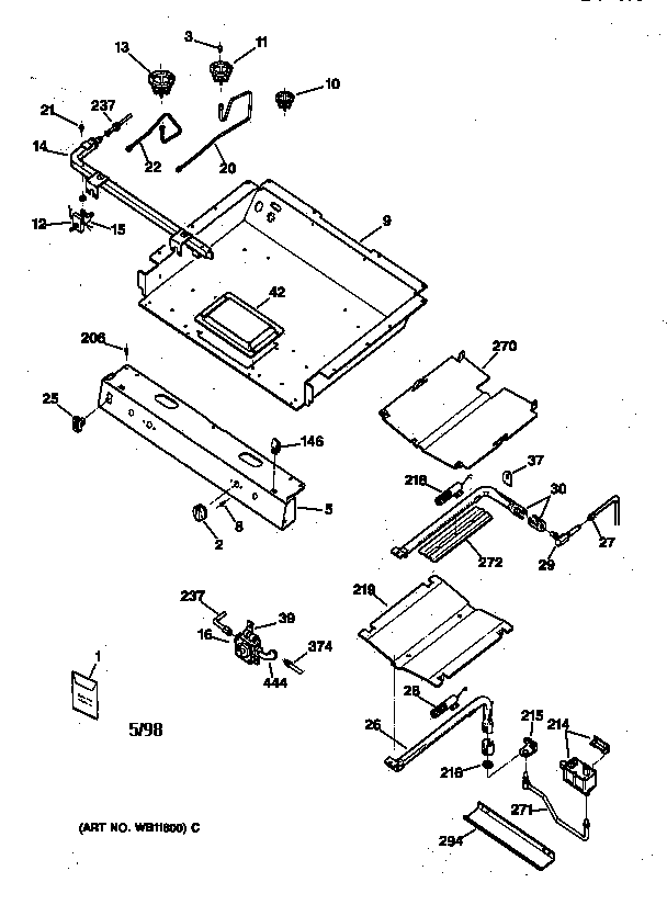 Gas burner parts