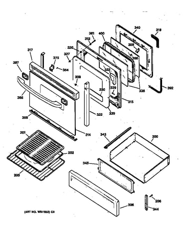 Door & drawer parts