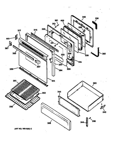 Door & drawer parts