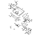 GE JGBP28BEA1AD gas burner parts diagram