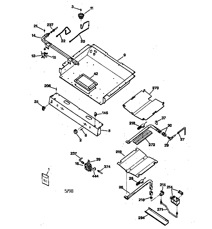 Gas burner parts