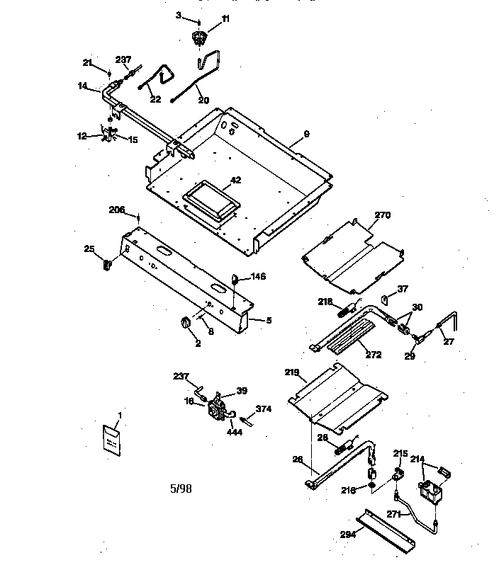 Gas burner parts