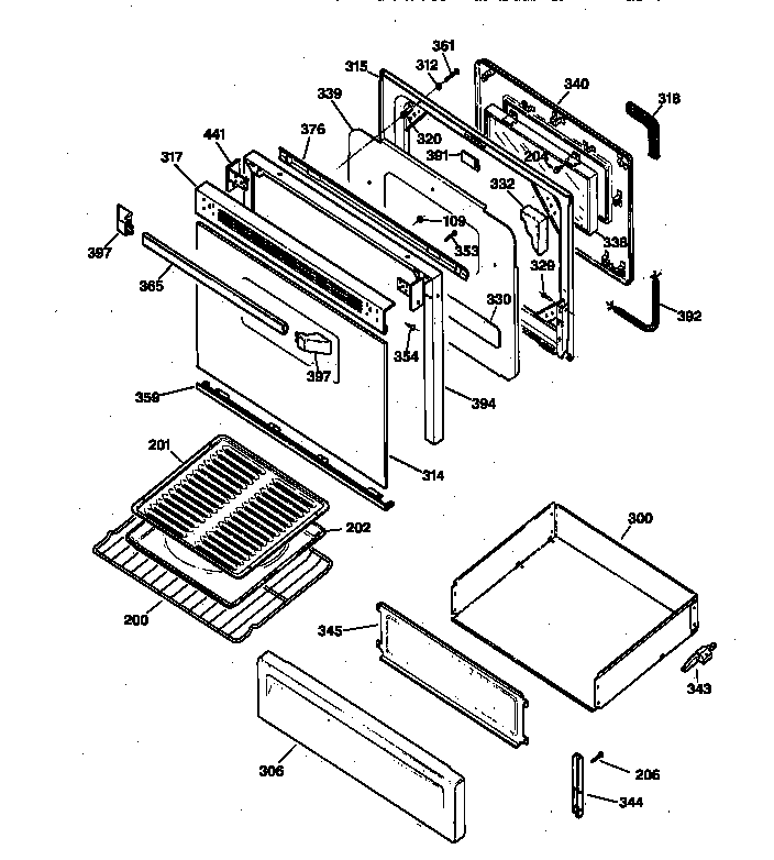Door & drawer parts