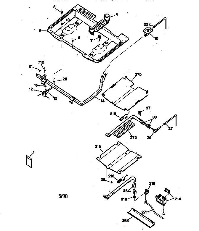 GAS & BURNER PARTS