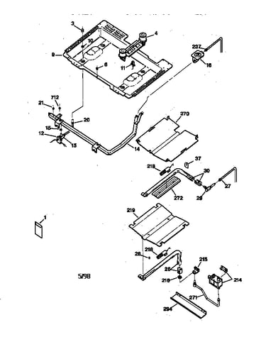 Gas & burner parts