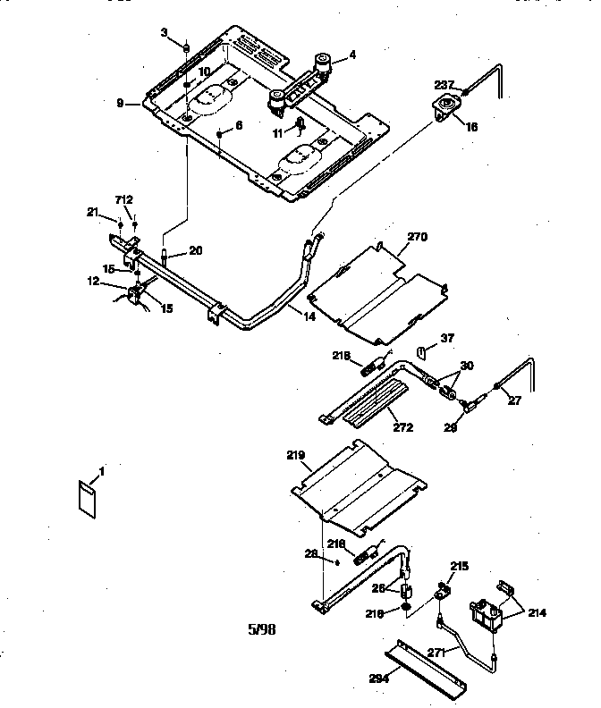 GAS & BURNER PARTS