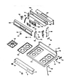 Control panel & cooktop