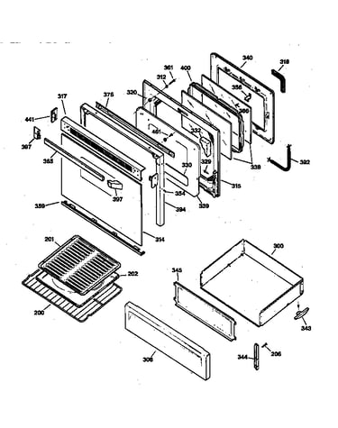 Door & drawer parts
