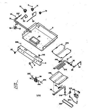 Gas burner parts