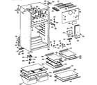 GE TBG14JABDRWH cabinet diagram