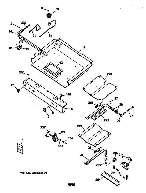 Gas burner parts