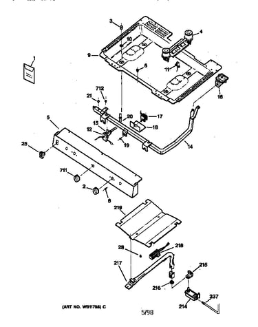 Gas & burner parts