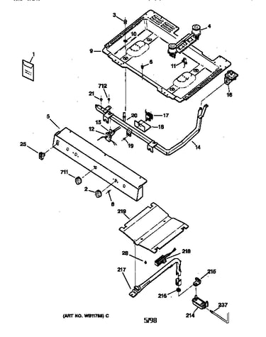 Gas & burner parts