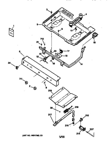 Gas & burner parts