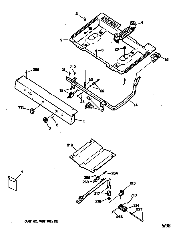 GAS & BURNER PARTS