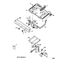 GE JGBS04BPA1AD gas & burner parts diagram