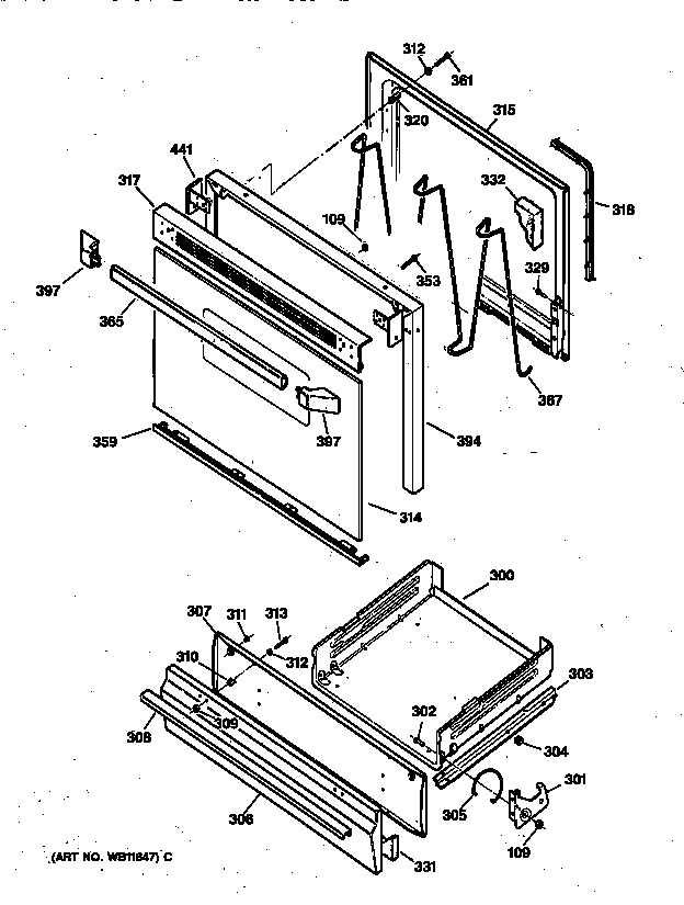 Door & drawer parts
