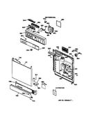 Escutcheon & door assembly