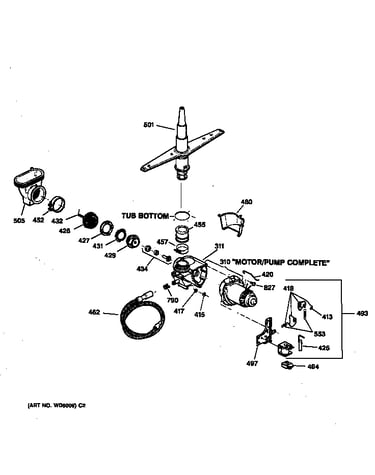 Motor-pump mechanism