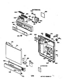 Escutcheon & door assembly