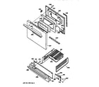 GE JGBS15PEA1AD door & drawer parts diagram