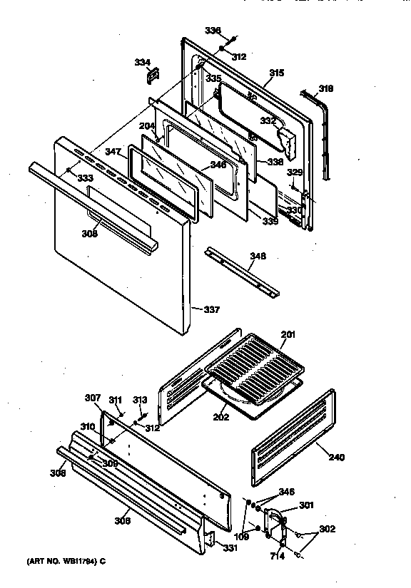 Door & drawer parts
