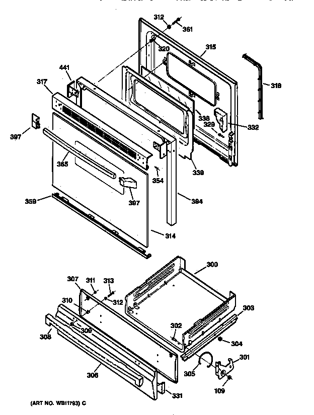 Door & drawer parts