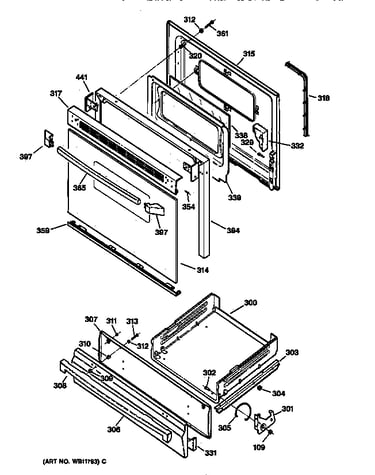 Door & drawer parts