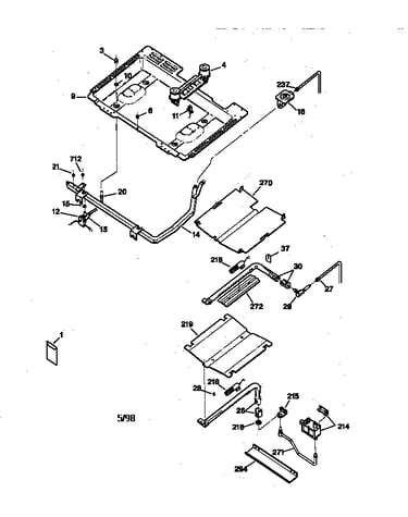 Gas & burner parts