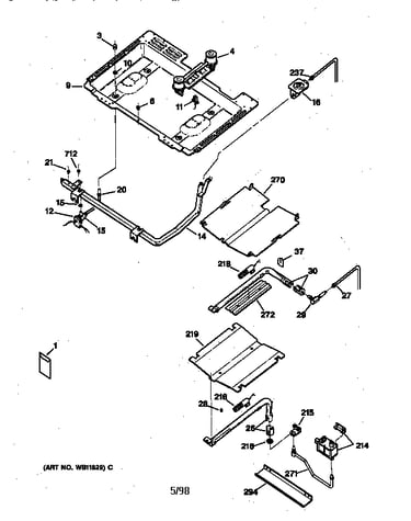 Gas & burner parts