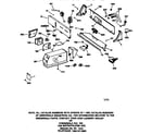 GE WCCB2050V1AC backsplash & coin box assembly diagram