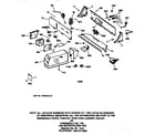 GE WCCB1030V1WC backsplash & coin box assembly diagram