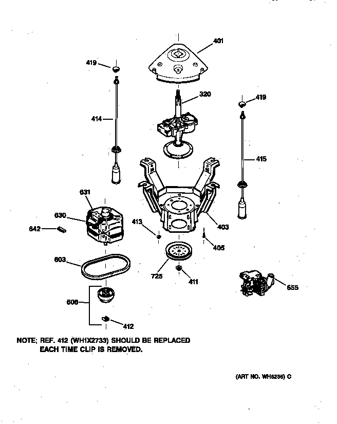 SUSPENSION, PUMP & DRIVE COMPONENTS