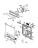 Escutcheon & door assembly