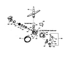 Hotpoint HDA2000Z01AD motor-pump mechanism diagram