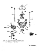 Suspension, pump & drive components