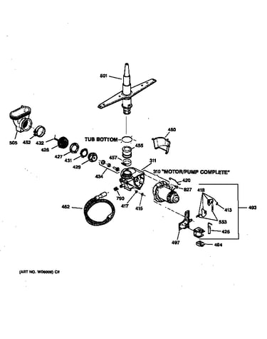 Motor-pump mechanism