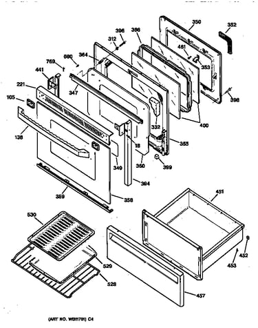 Door & drawer parts