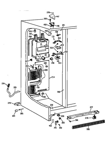 Freezer section