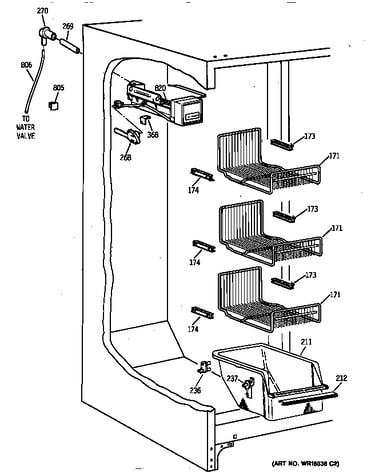 Freezer section